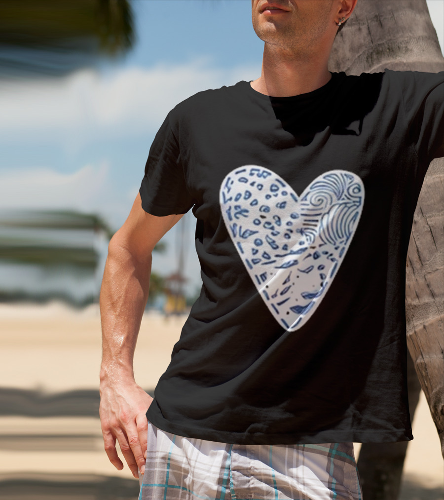 Surf Sisters Dark Heart T-Shirt