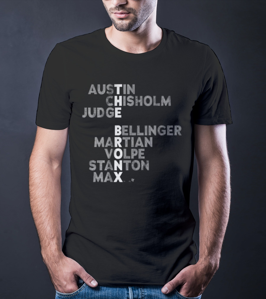 Austin Chisholm Judge The Bronx Bellinger Martian Volpe Stanton Max 2025 T-Shirt