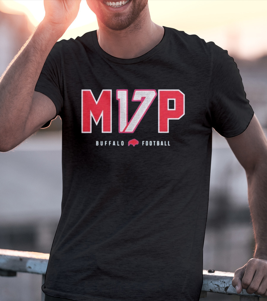 Buffalo Football M17P Josh Allen MVP T-Shirt