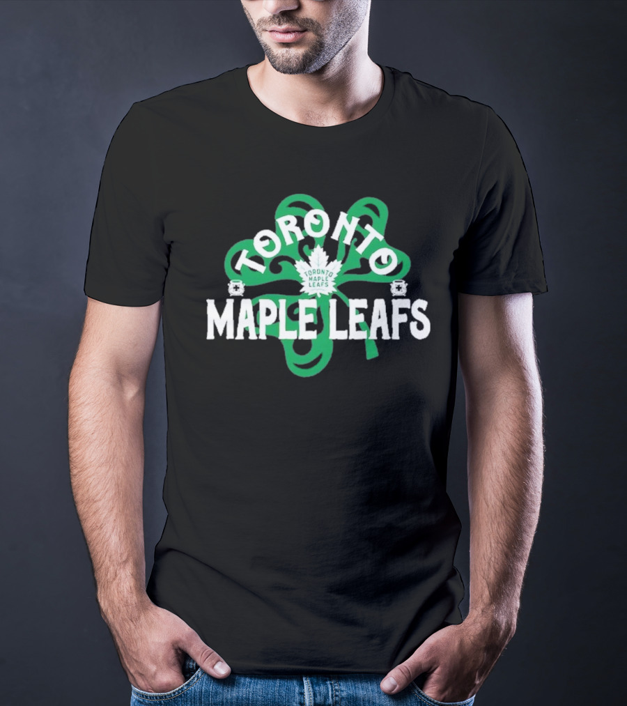 Toronto Maple Leafs St. Patrick’s Day Shamrock Richmond T-Shirt