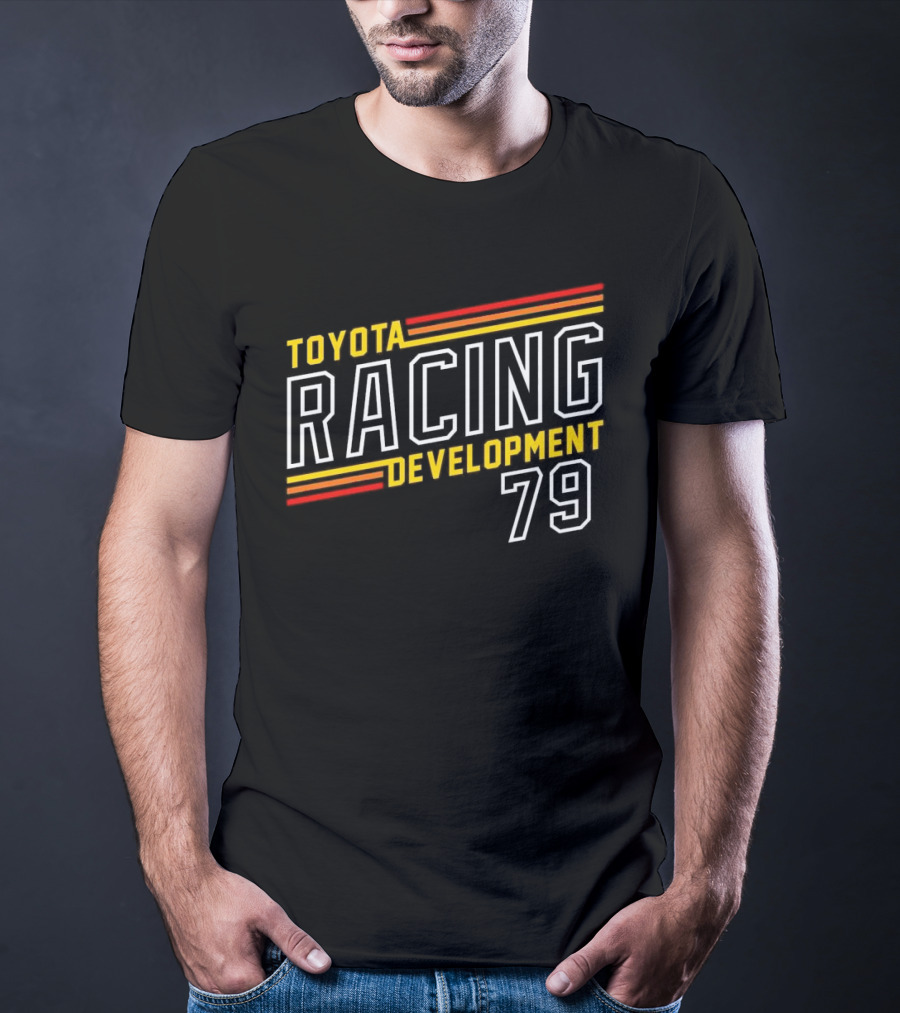 TRD Toyota Racing Development 79 Racing Stripe Logo T-Shirt