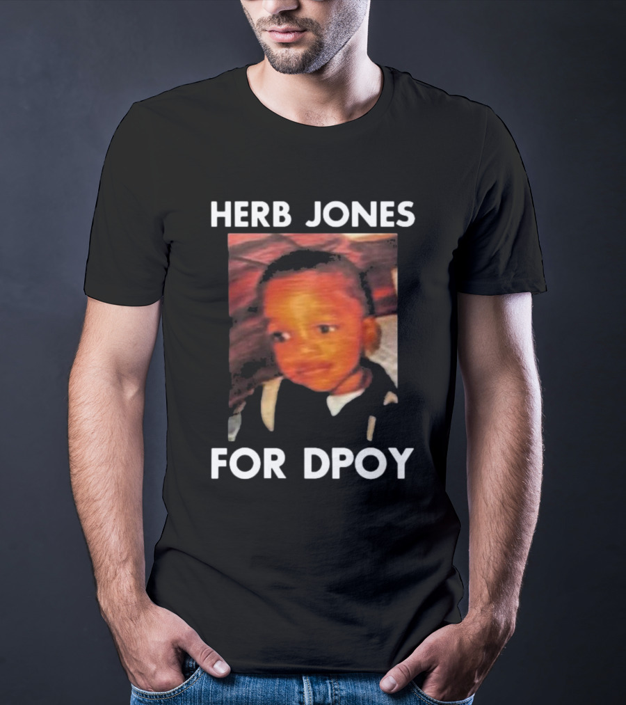 Herb Jones For DPOY Retro Style Photo T-Shirt