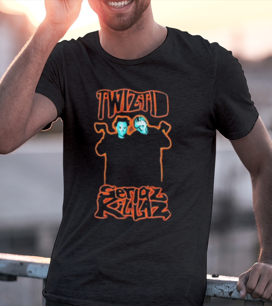 Twiztid Serial Killaz Graphic With Figures And Text T-Shirt