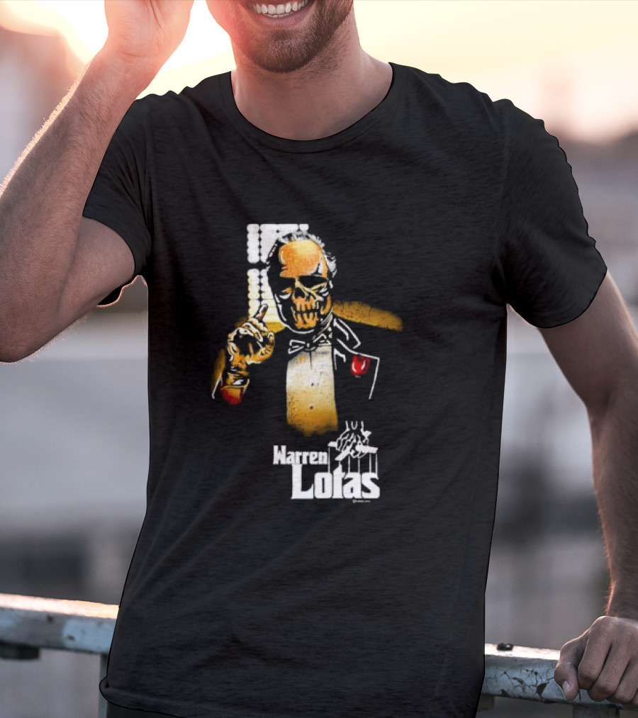 Warren Lotas The Don The Godfather Skeletal Figure Gesture T-Shirt