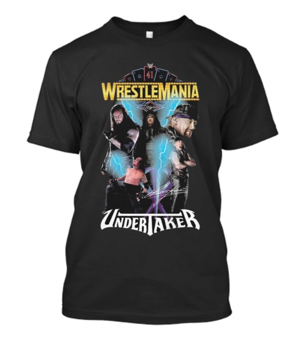 WrestleMania 41 Vegas The Undertaker 2025 T-Shirt