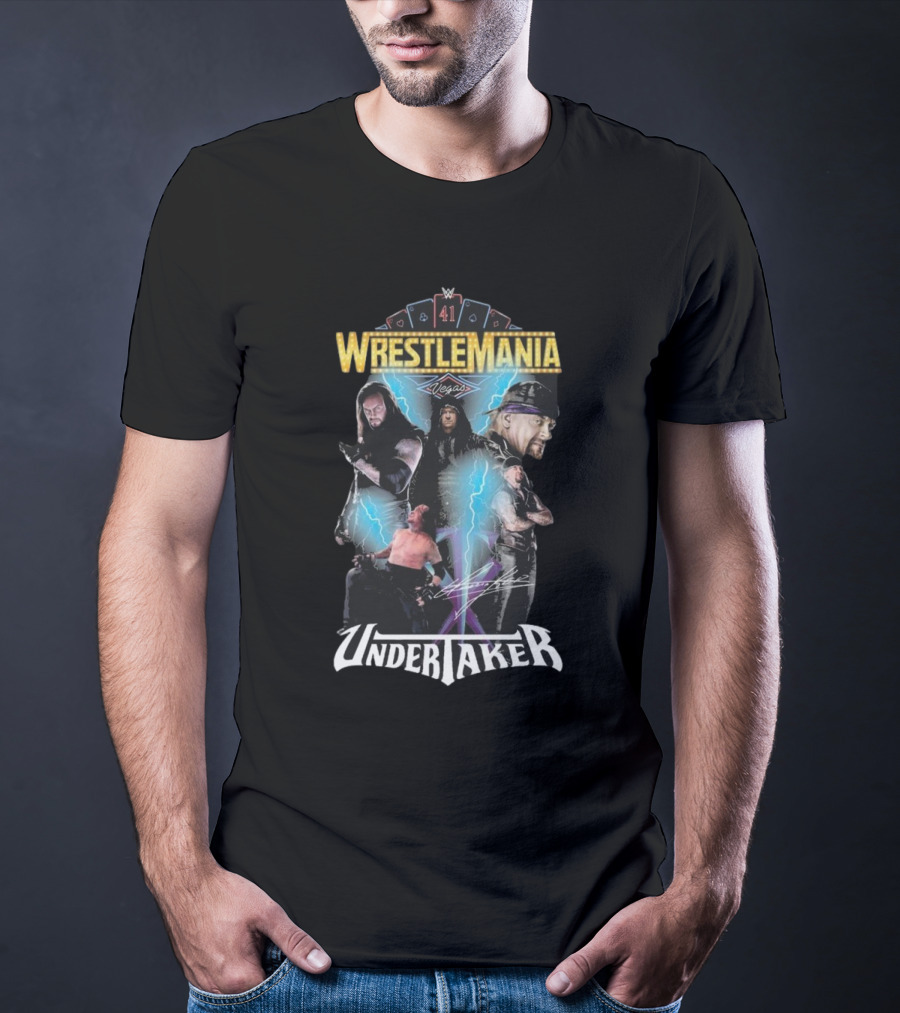 WrestleMania 41 Vegas The Undertaker 2025 T-Shirt