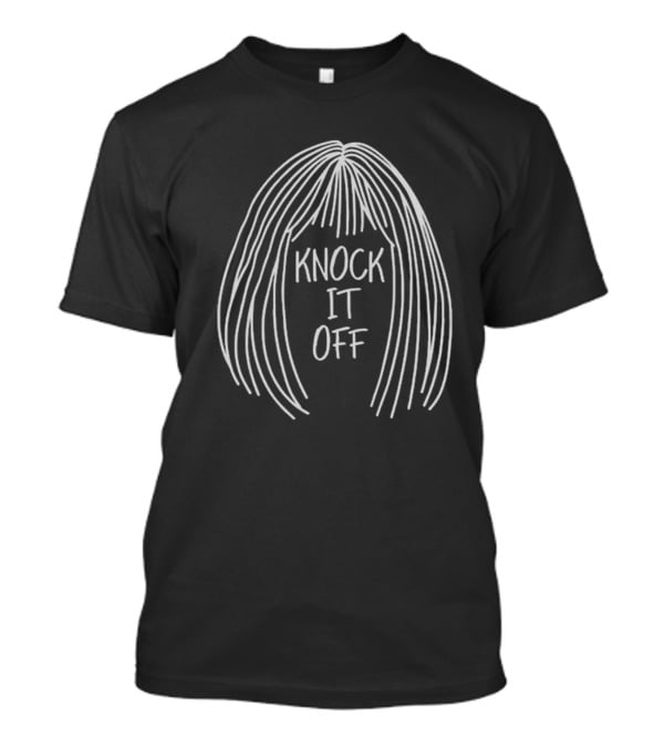 Zachariah Porter Knock It Off Hair Outline T-Shirt