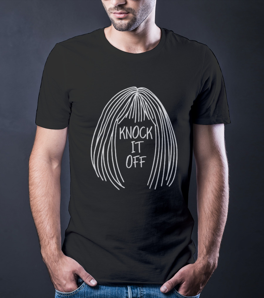 Zachariah Porter Knock It Off Hair Outline T-Shirt