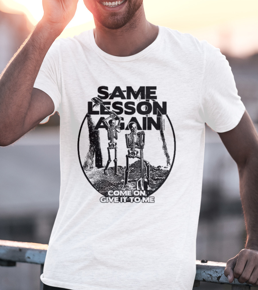 2025 Paramore Same Lesson Again T-Shirt