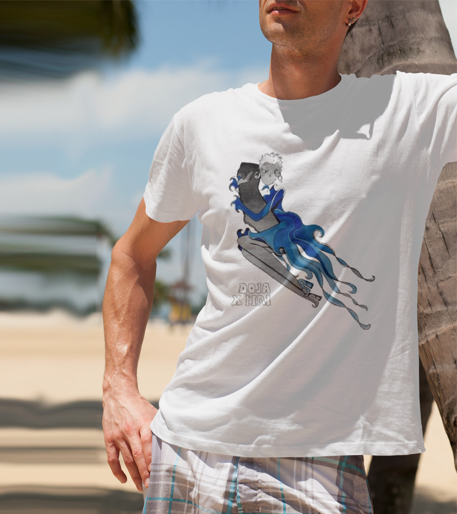 2025 Doja Cat American Red Cross Pini Collaboration T-Shirt