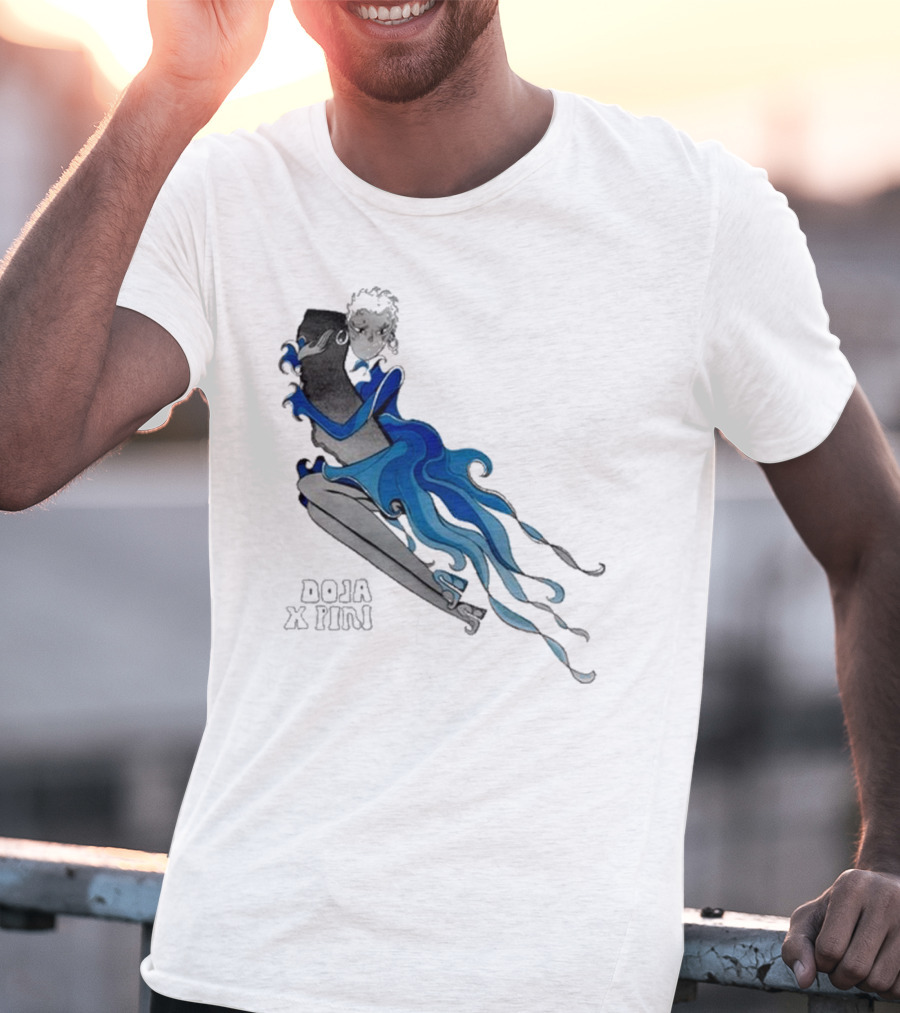 2025 Doja Cat American Red Cross Pini Collaboration T-Shirt