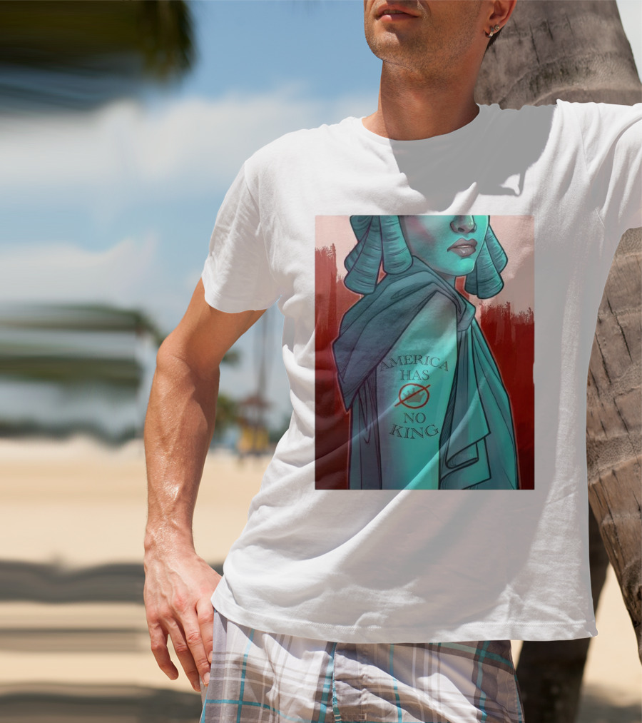 America Has No King Lady Liberty 2025 T-Shirt