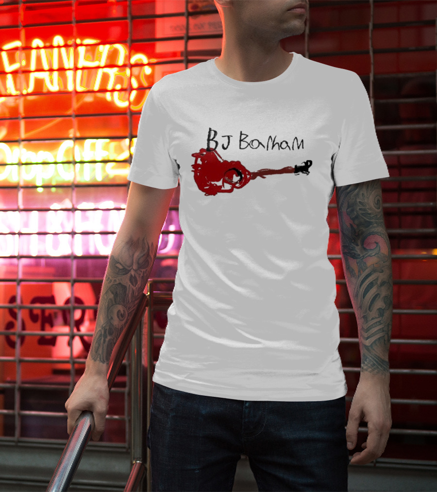 American Aquarium BJ Barham Motorcycle Red By Pearl T-Shirt