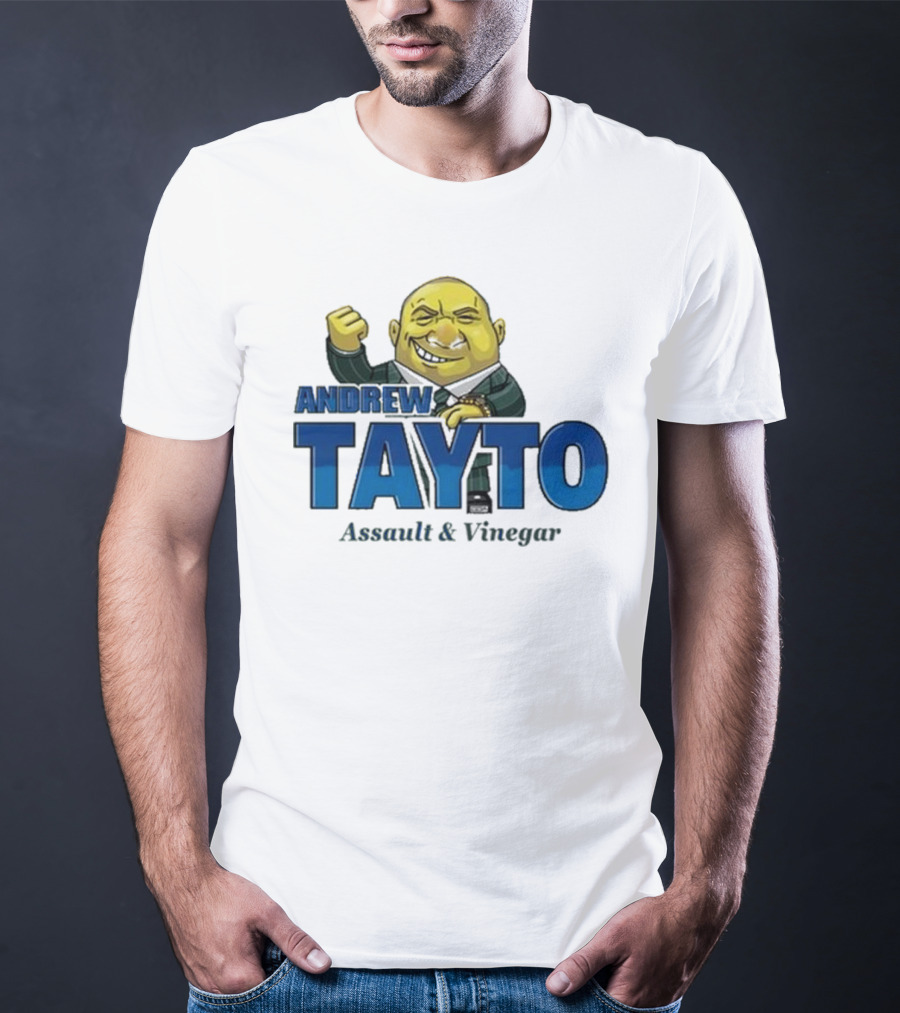 Andrew Tayto Assault & Vinegar Waterford Whispers Charity T-Shirt