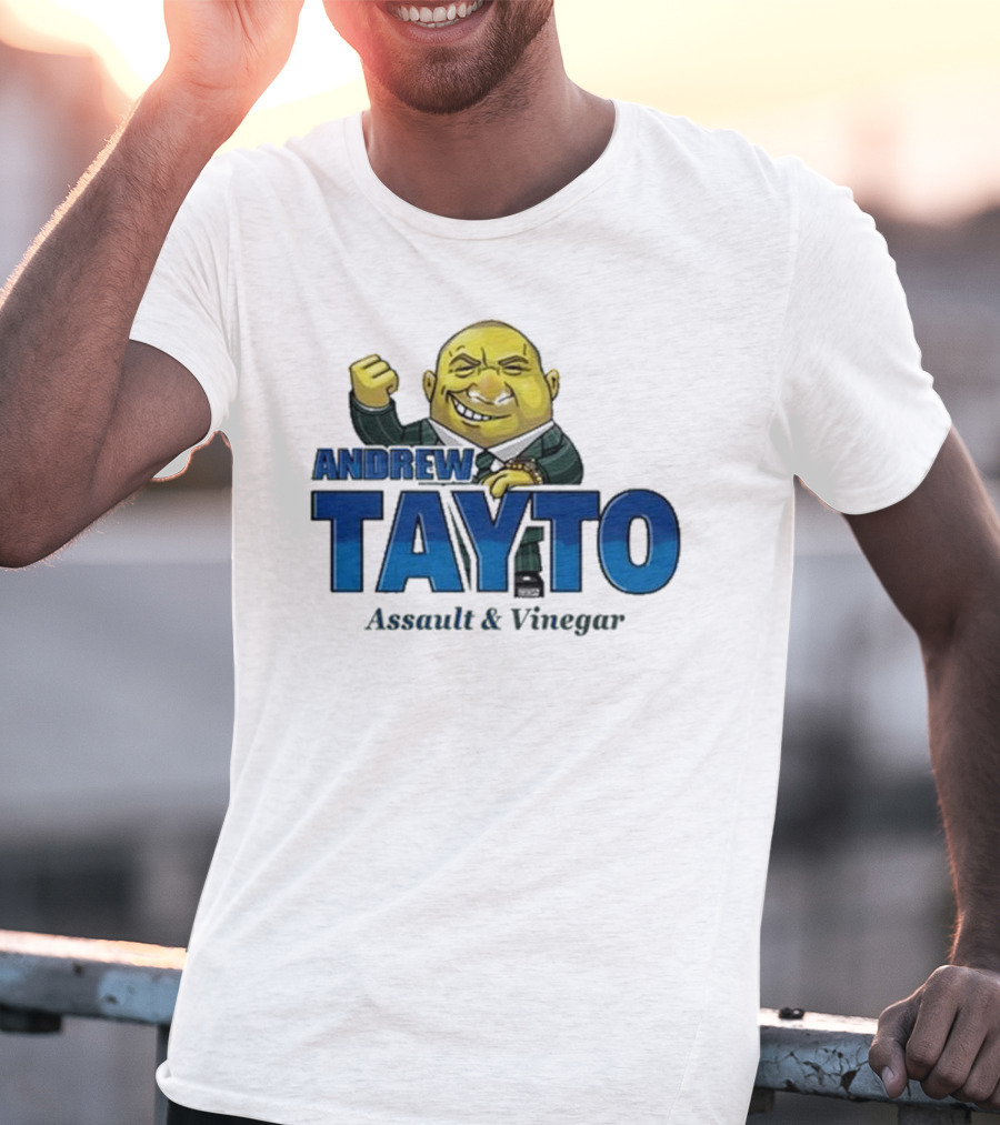 Andrew Tayto Assault & Vinegar Waterford Whispers Charity T-Shirt