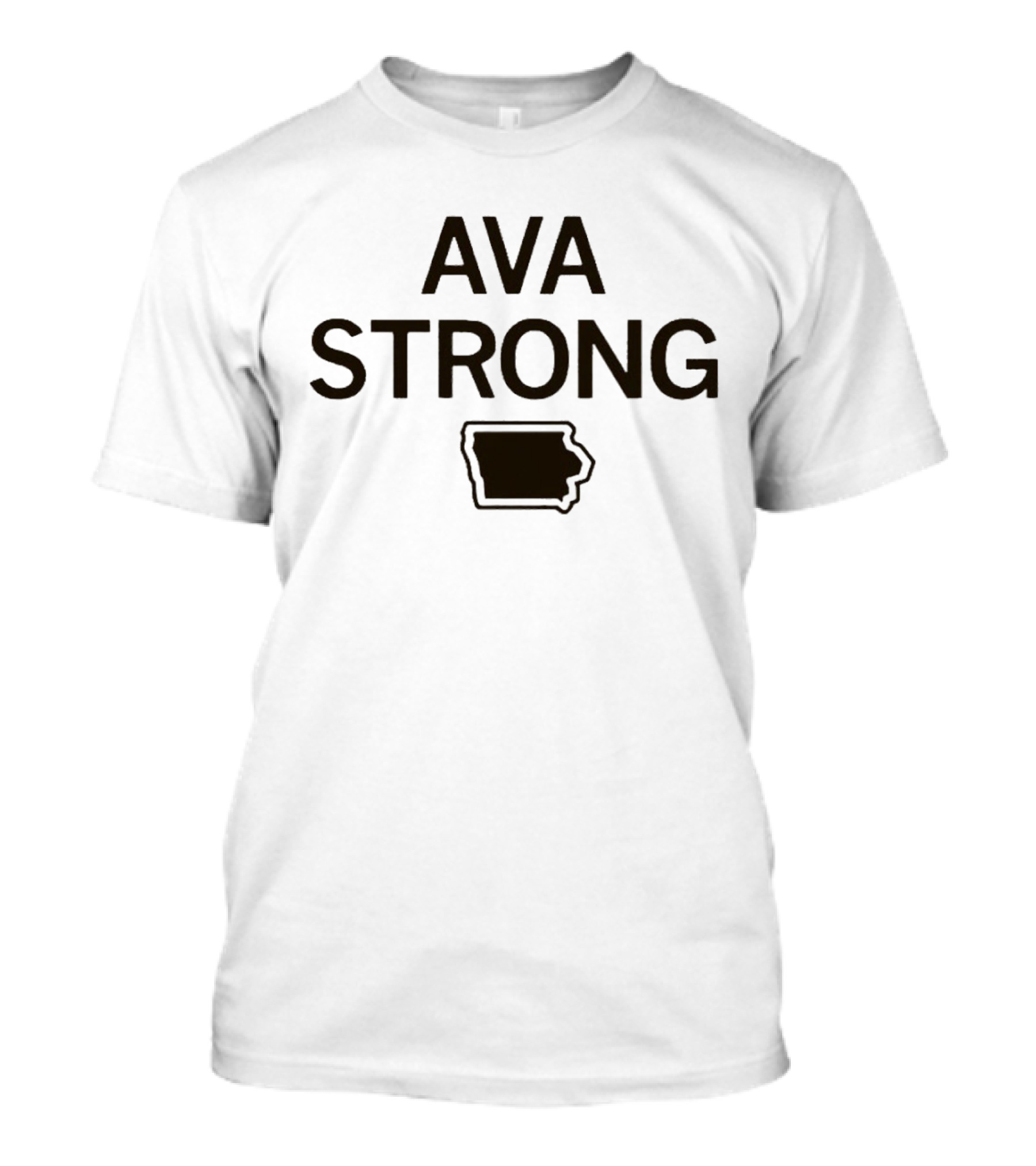 Ava Strong Iowa Outline T-Shirt