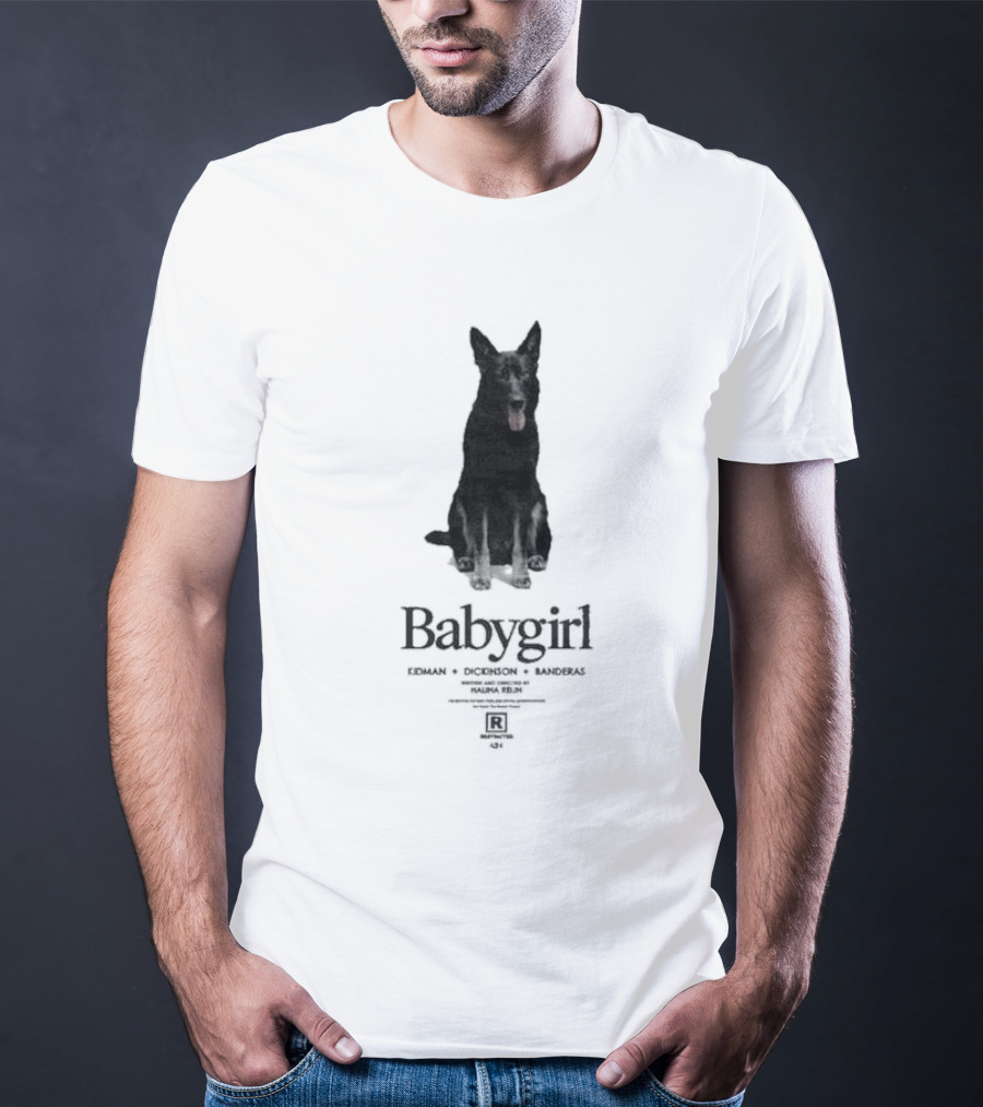 Babygirl Dog Kidman Dickinson Banderas Graphic Silhouette T-Shirt