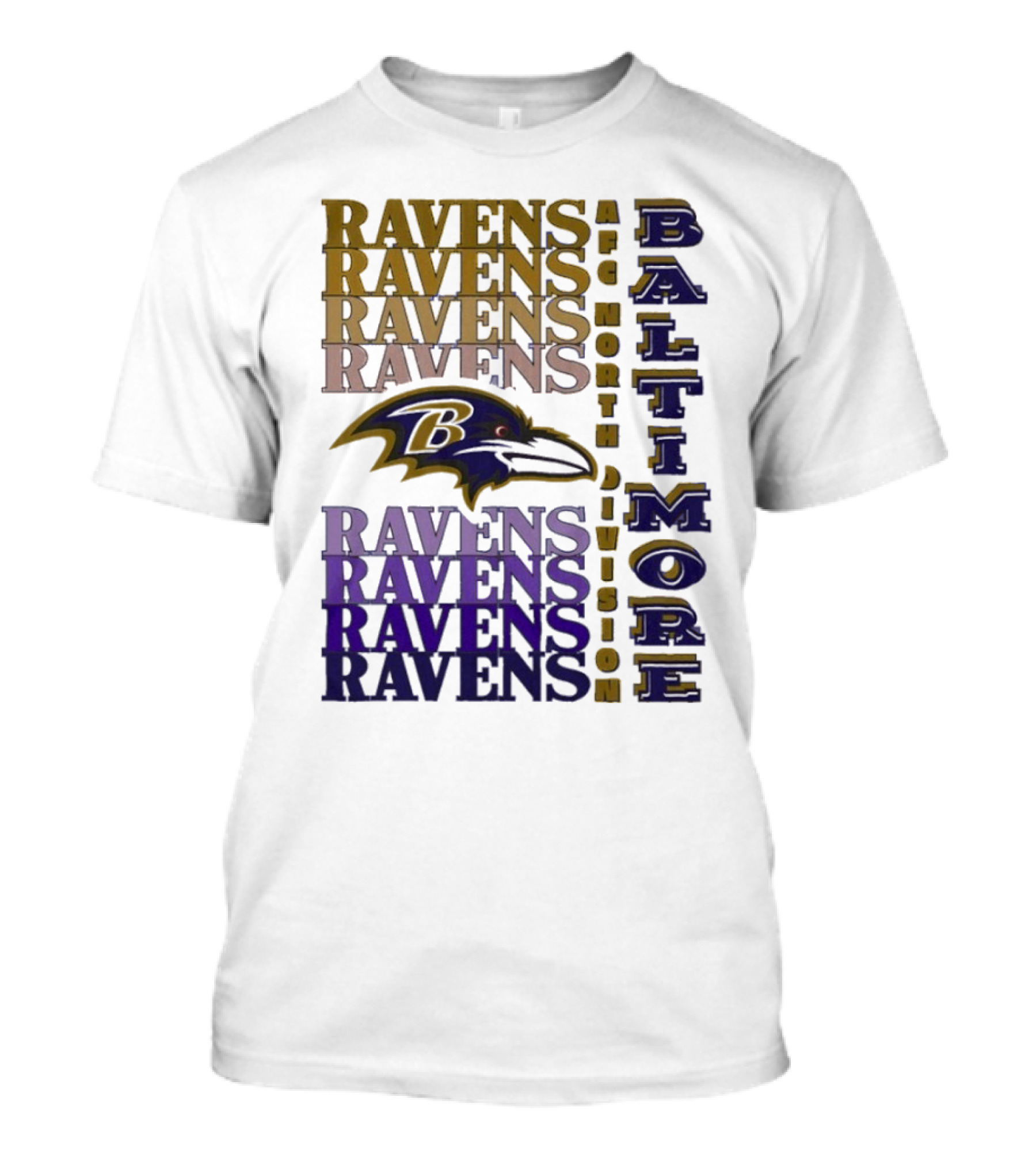 Baltimore Ravens AFC North Division Baltimore Ravens Ravens Ravens Ravens Ravens T-Shirt