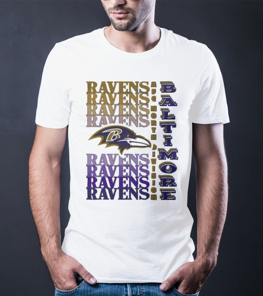 Baltimore Ravens AFC North Division Baltimore Ravens Ravens Ravens Ravens Ravens T-Shirt