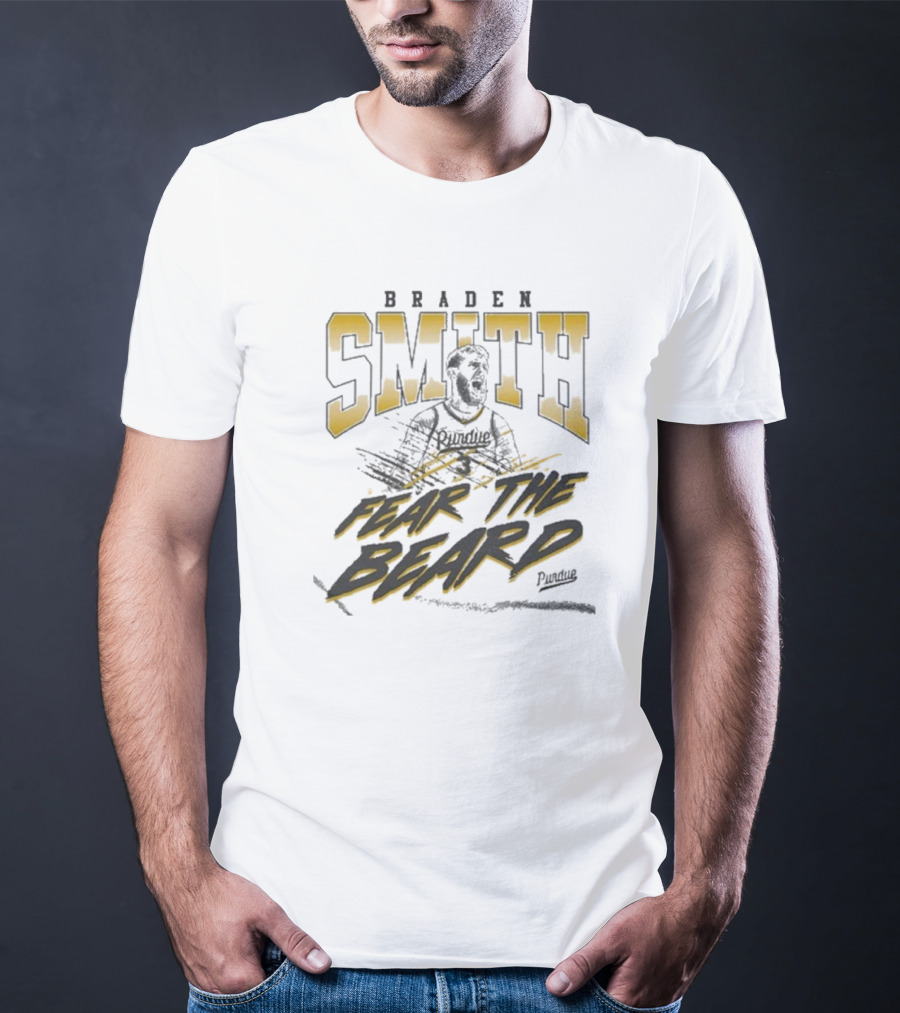 Braden Smith Fear The Beard Purdue Basketball T-Shirt