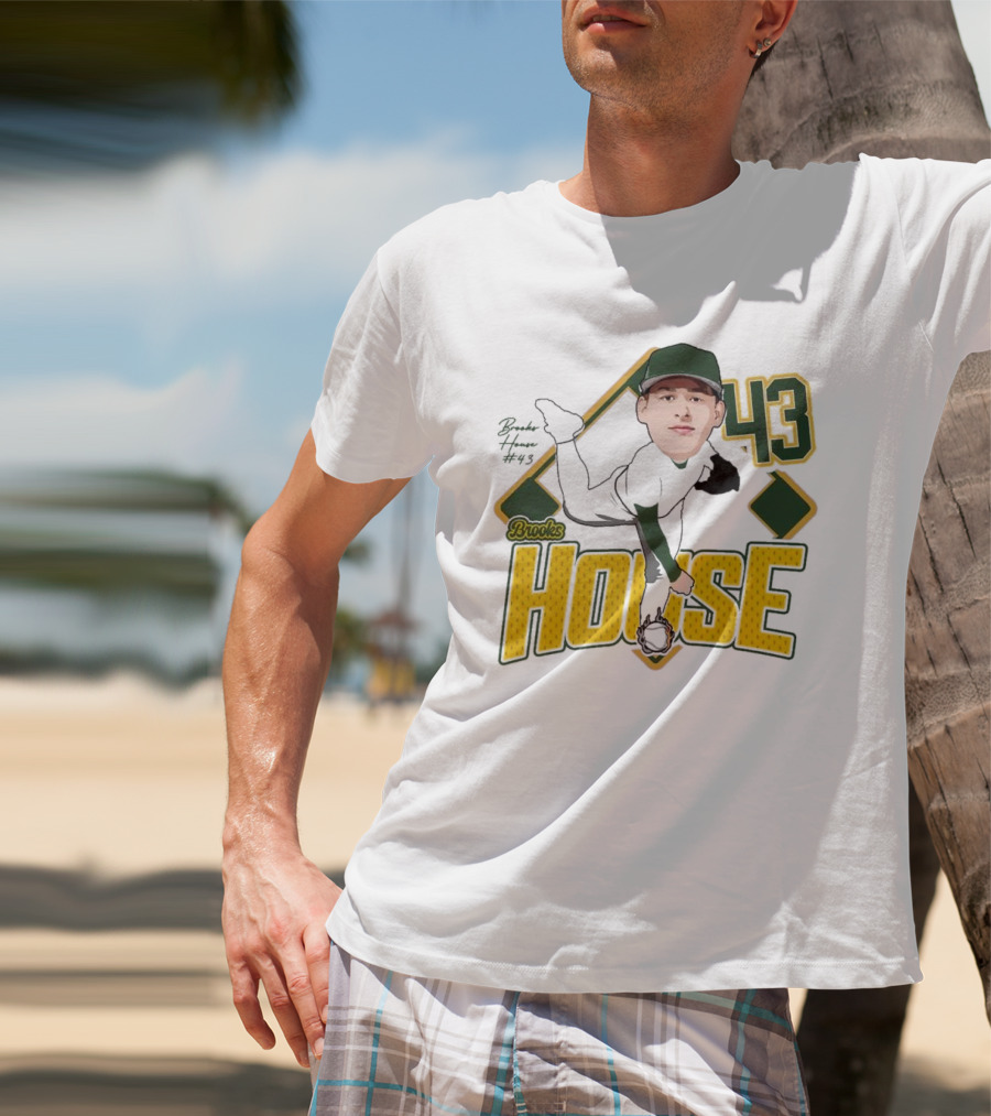Brooks House 43 Baseball 2025 T-Shirt