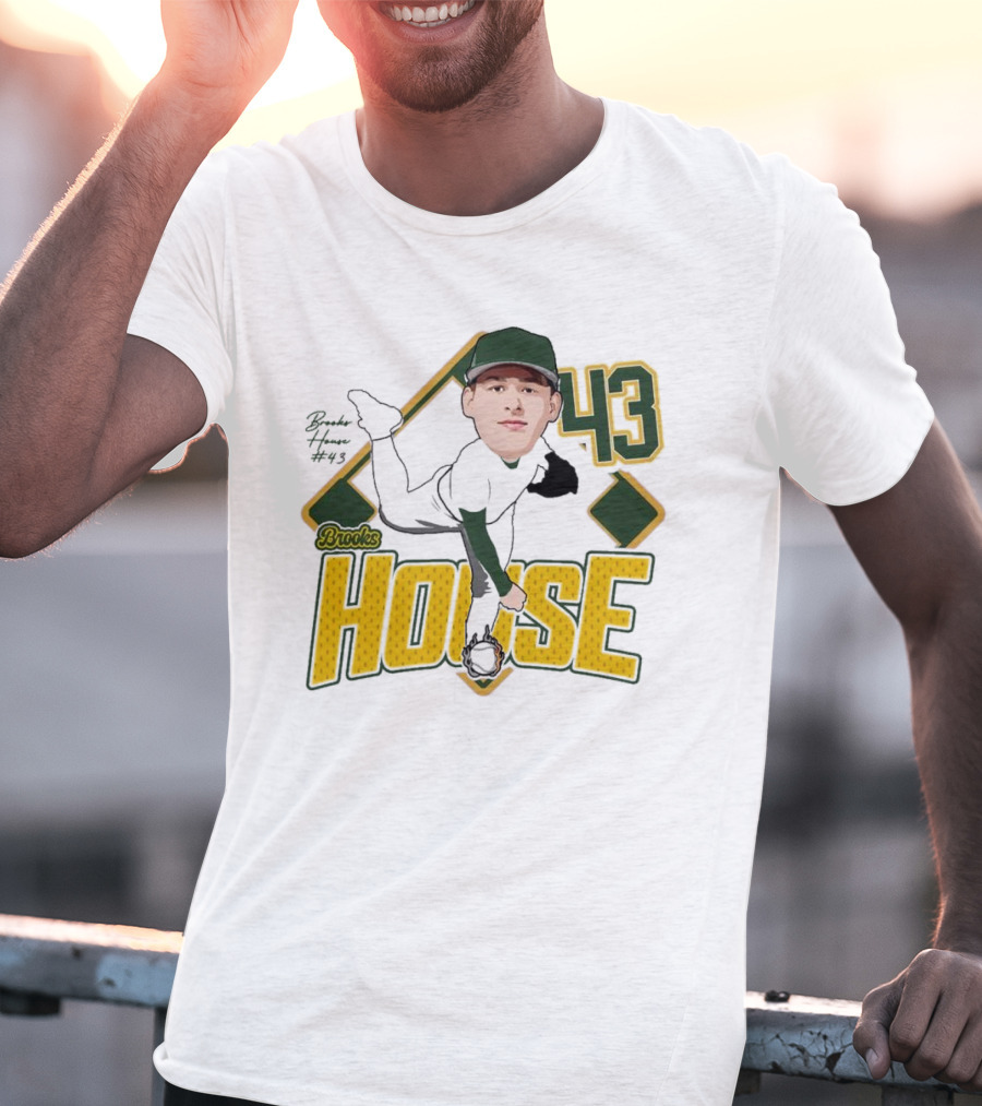 Brooks House 43 Baseball 2025 T-Shirt
