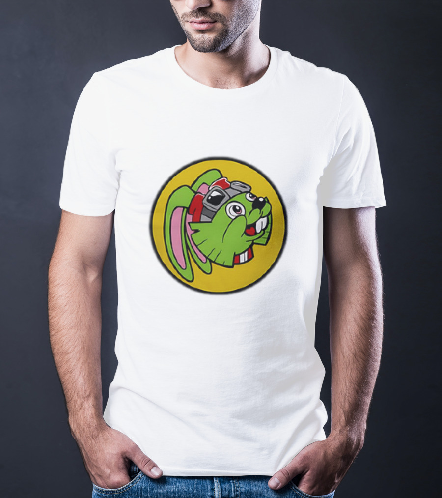 Bucky O’Hare Buc-ee’s Collaboration Featuring Iconic Green Rabbit With Goggles T-Shirt