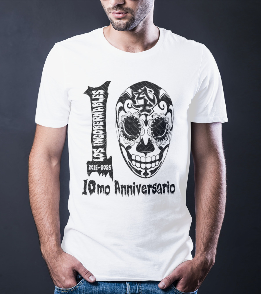 Los Ingobernables 10mo Aniversario BUSHI X LIJ 2025 T-Shirt