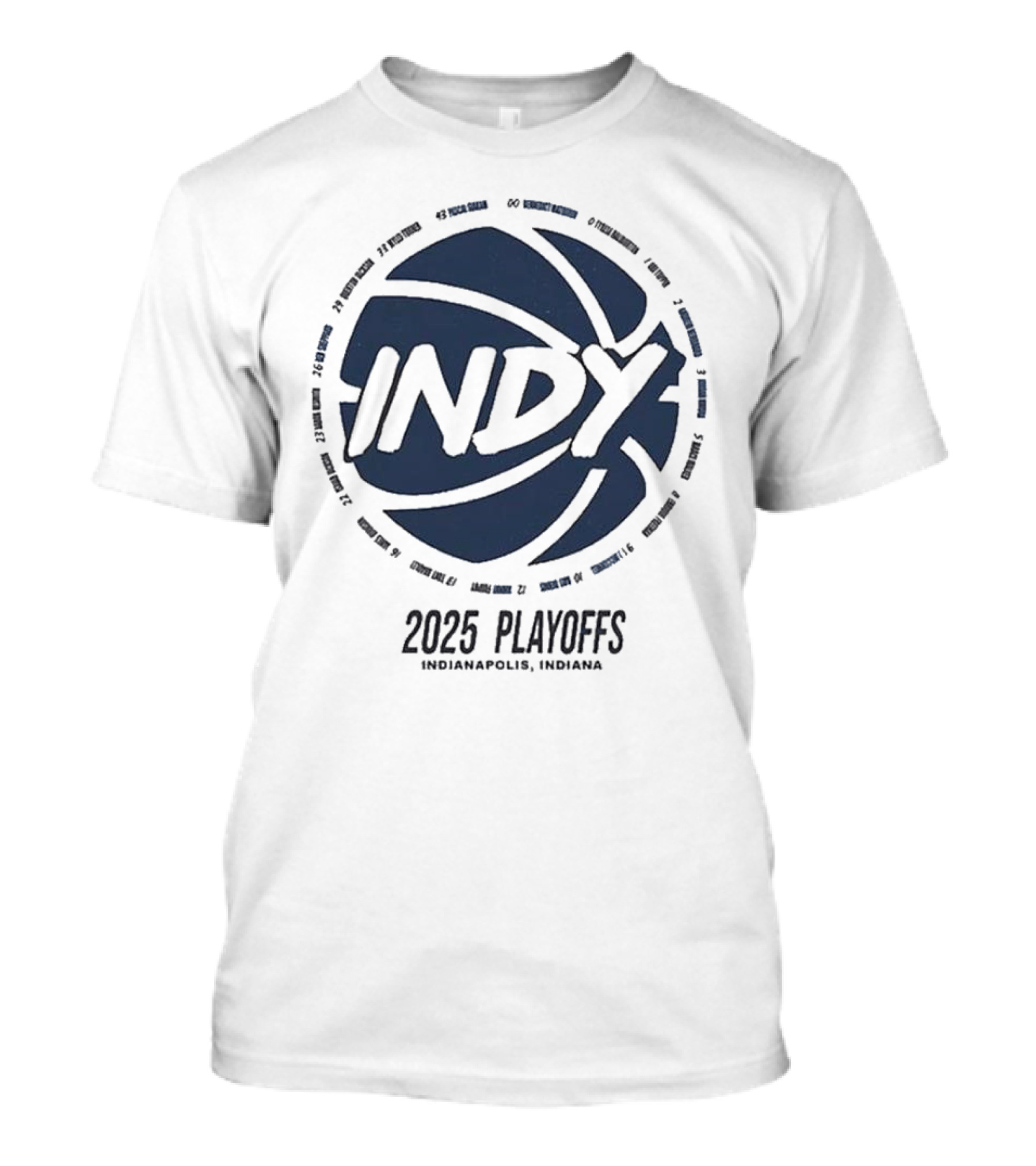 Pacers Indy 2025 Playoffs Hype Caitlin Clark T-Shirt