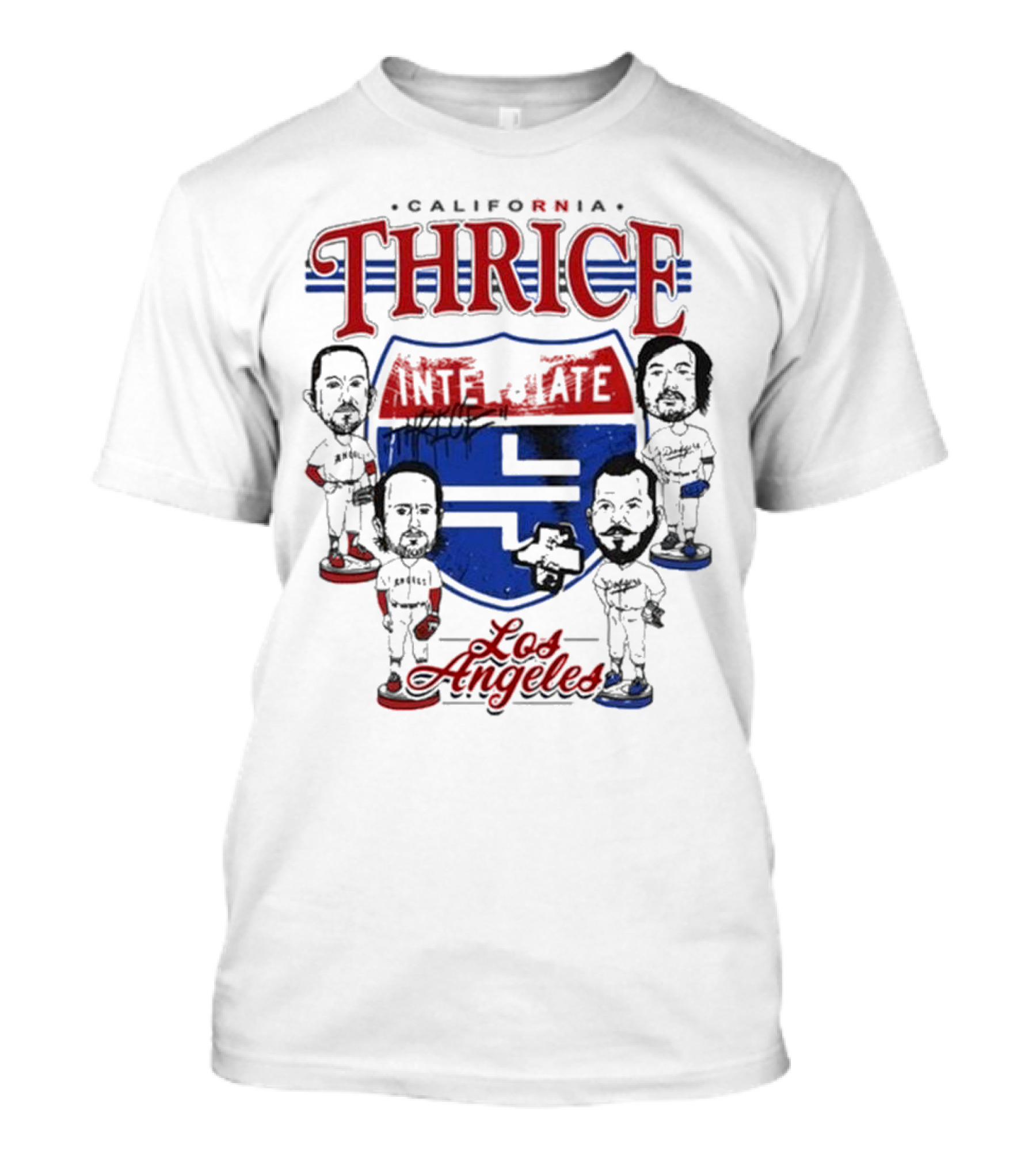 California Los Angeles Thrice Intélztate T-Shirt