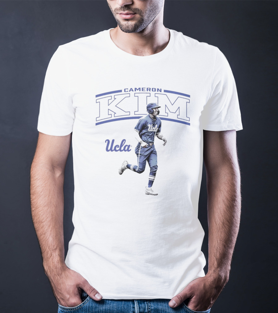 Cameron Kim UCLA Bruins Baseball 2025 NCAA Big Ten Conference T-Shirt
