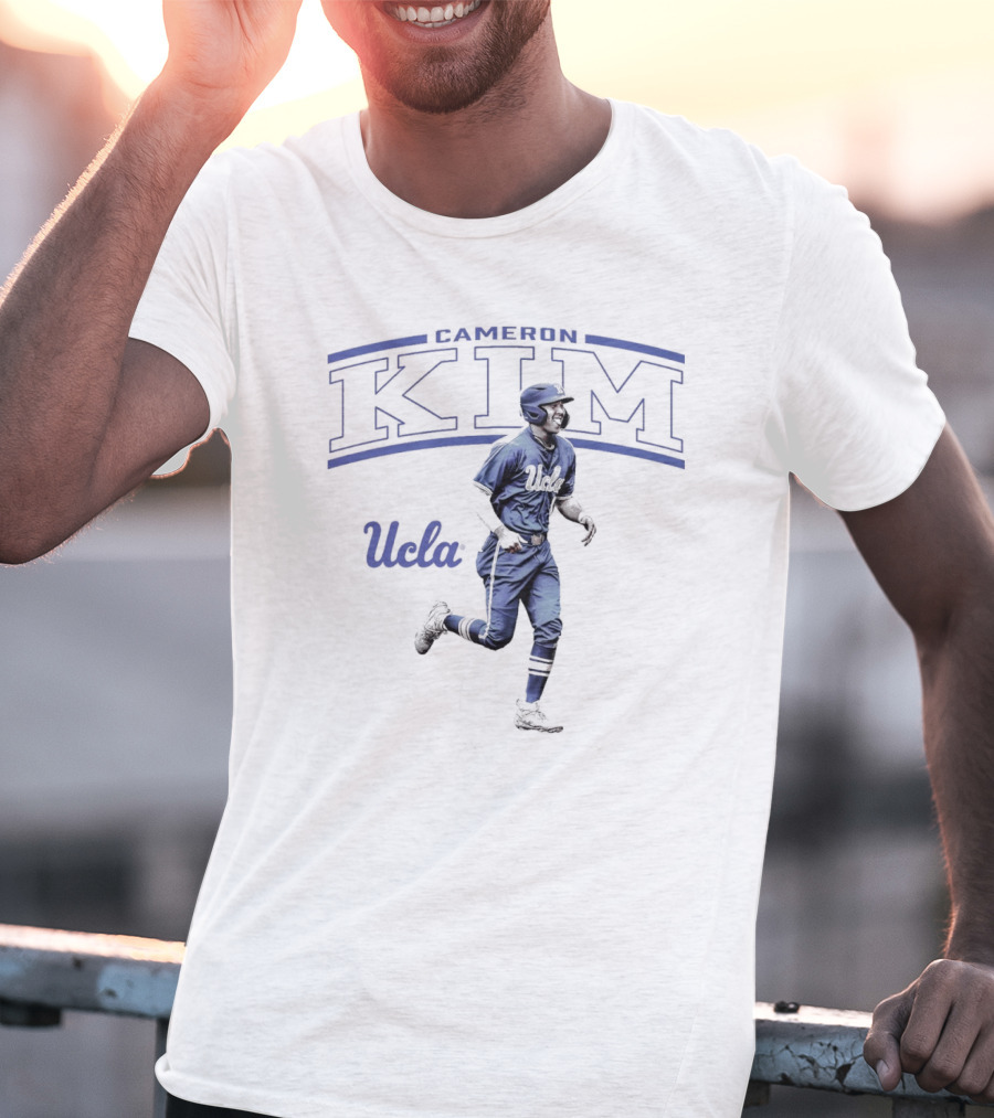 Cameron Kim UCLA Bruins Baseball 2025 NCAA Big Ten Conference T-Shirt