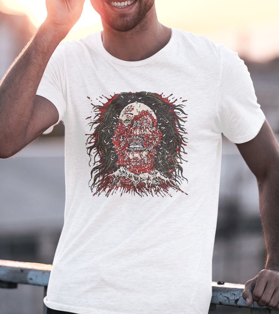 Cannibal Corpse Face Rot Design T-Shirt