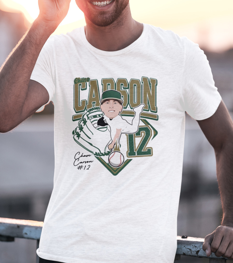 Chase Carson Baseball 2025 Pitcher 12 T-Shirt