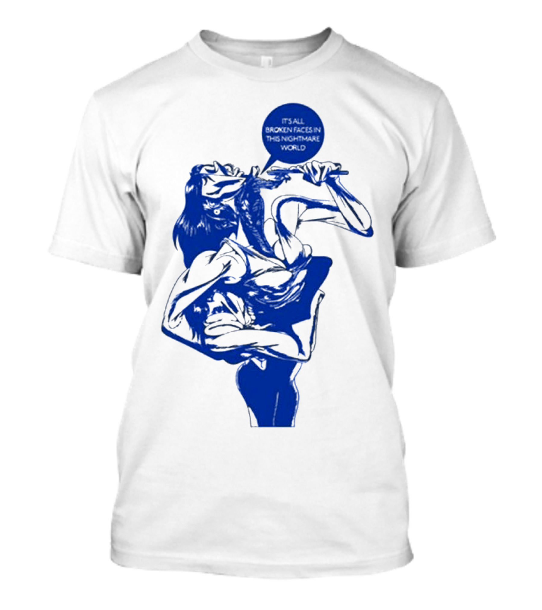 Chat Pile Broken Faces Nightmare World T-Shirt