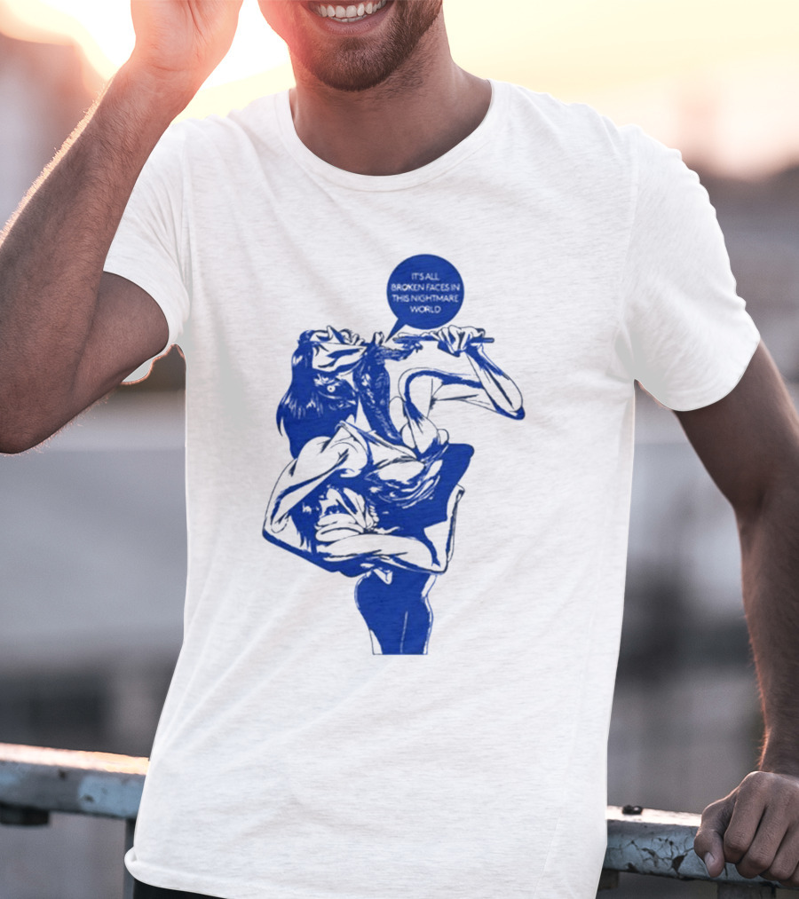 Chat Pile Broken Faces Nightmare World T-Shirt