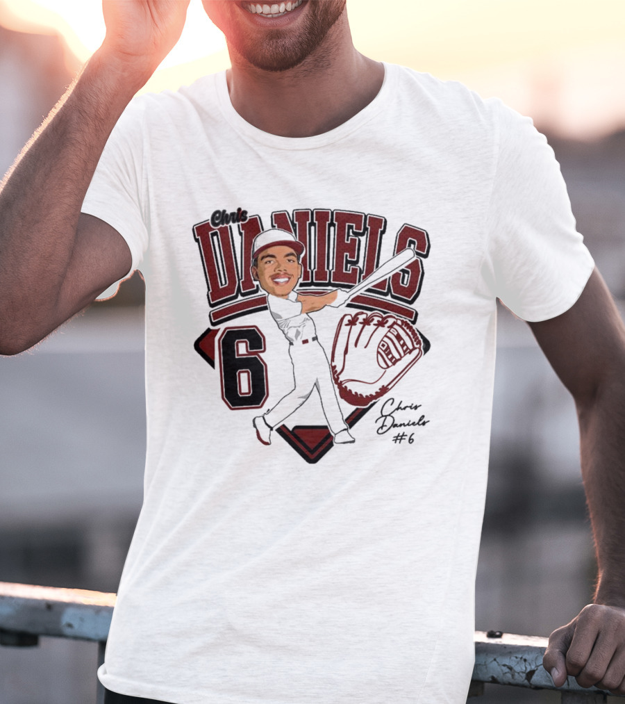 Daniels 6 Baseball Chris 2025 T-Shirt
