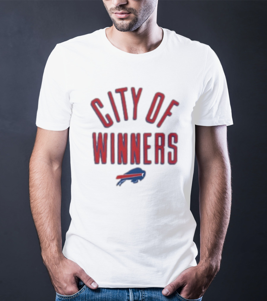 City Of Winners Buffalo Bills Football Team Merchandise T-Shirt