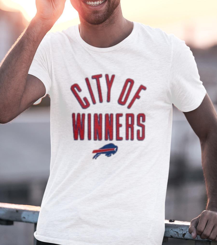 City Of Winners Buffalo Bills Football Team Merchandise T-Shirt