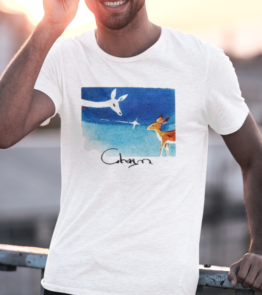 Clairo Charm Deer Artwork Benefit T-Shirt