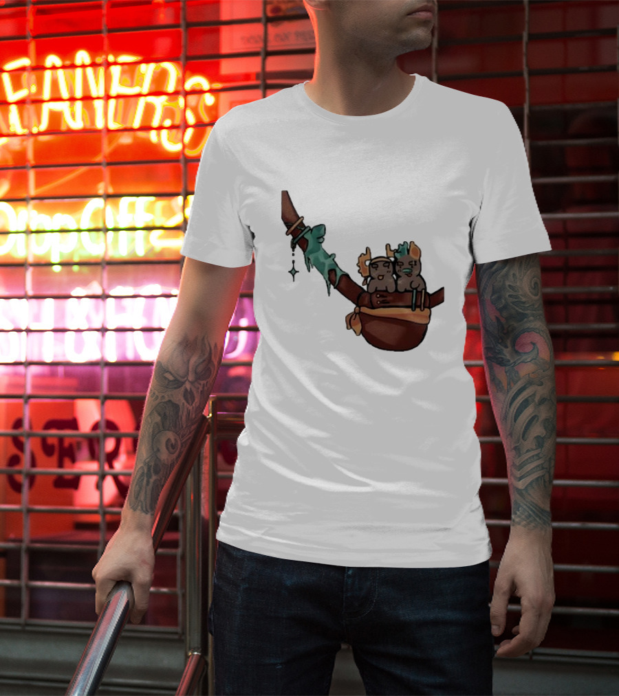 Coilpunk Steam Coil Phighting In A Bag Wizard Staff Adventure T-Shirt