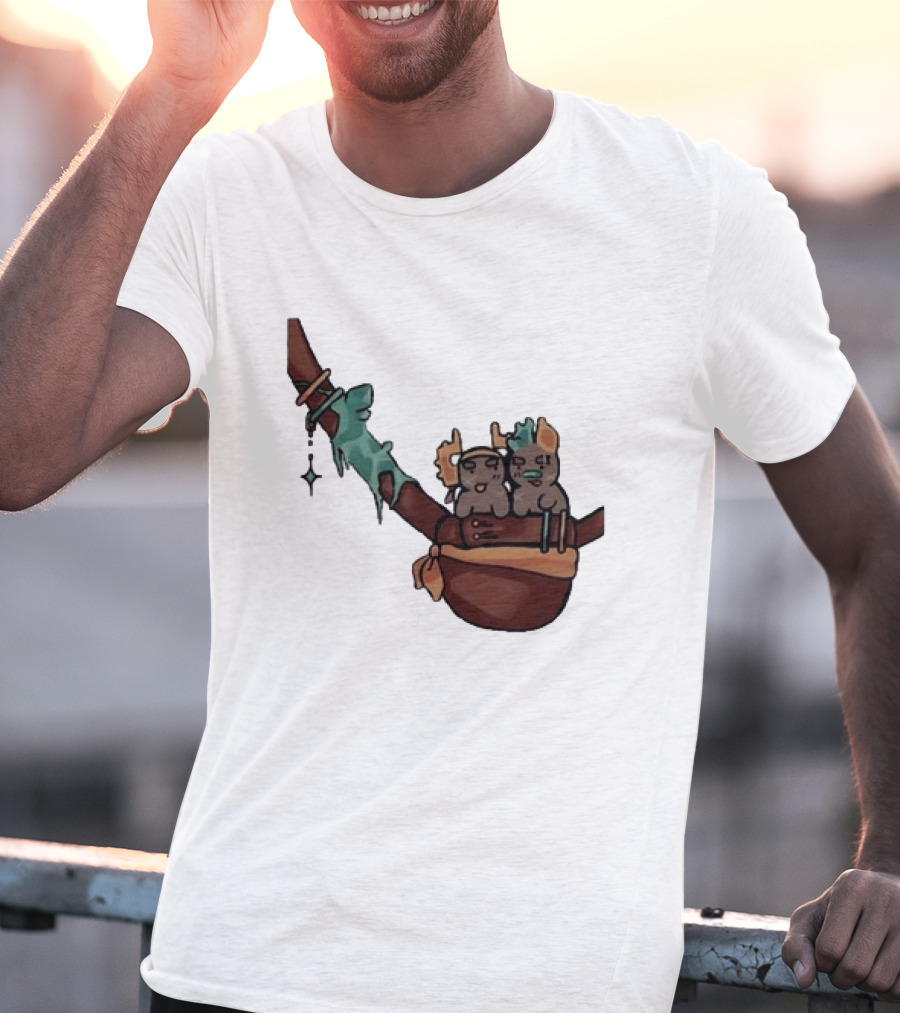 Coilpunk Steam Coil Phighting In A Bag Wizard Staff Adventure T-Shirt