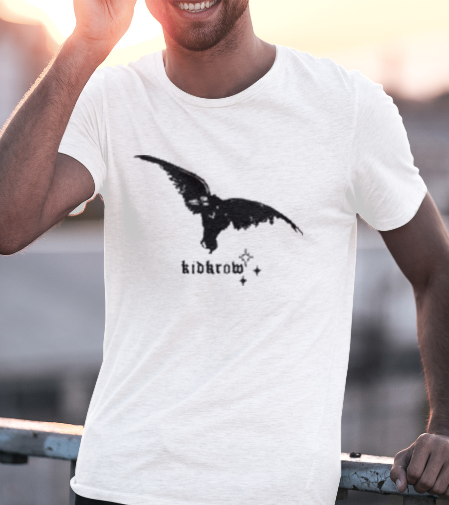 Conan Gray Kid Krow Flying Black Bird T-Shirt