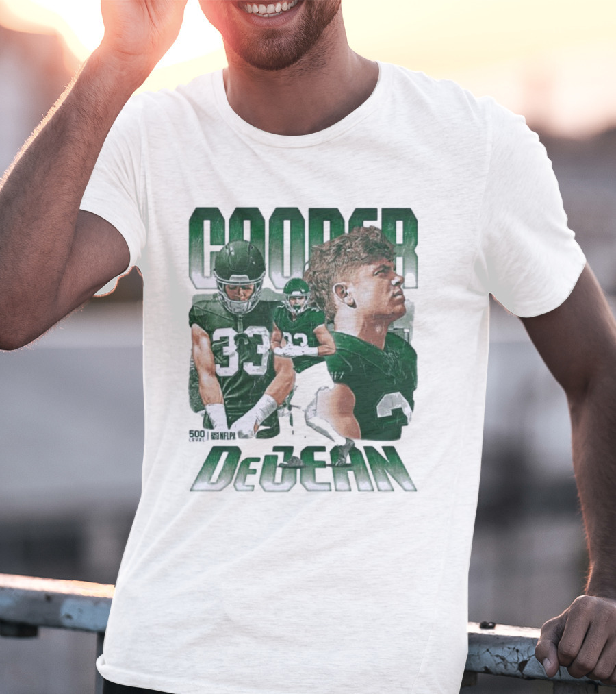 Cooper DeJean NFLPA 33 Vintage Style T-Shirt