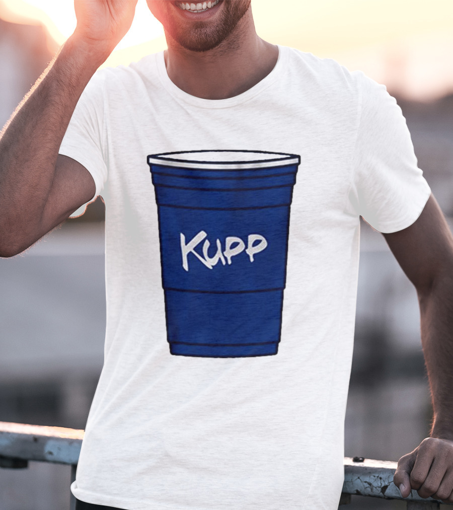 Cooper Kupp Seattle Kupp Blue Cup T-Shirt