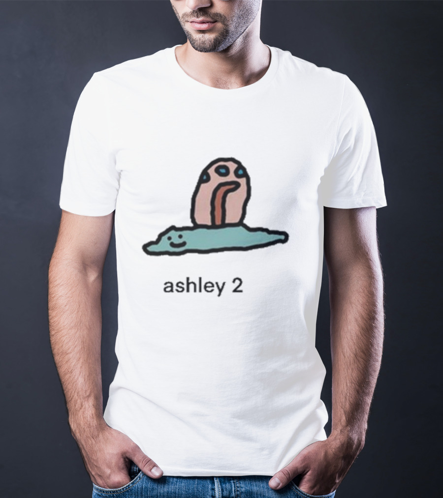 Dale’s Bits Ashley 2 Smiling Creature With Mushroom Design T-Shirt