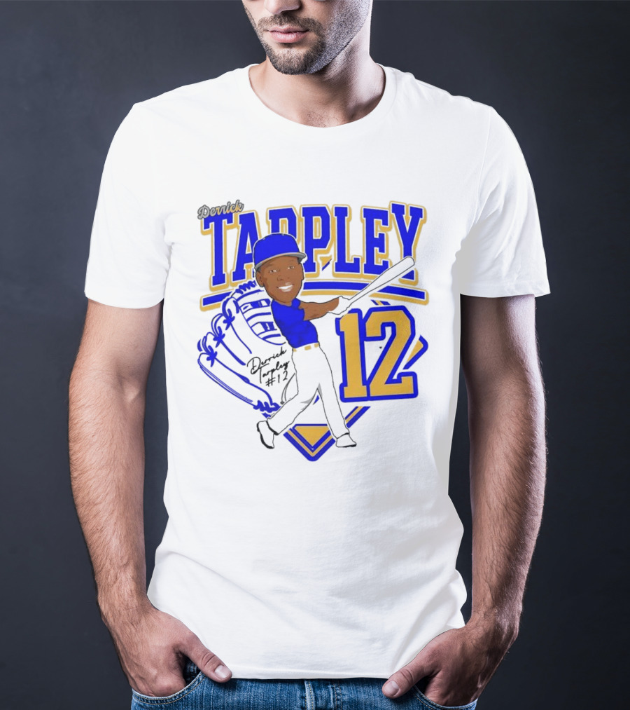 Derrick Tarpley 12 Baseball Player Art 2025 T-Shirt