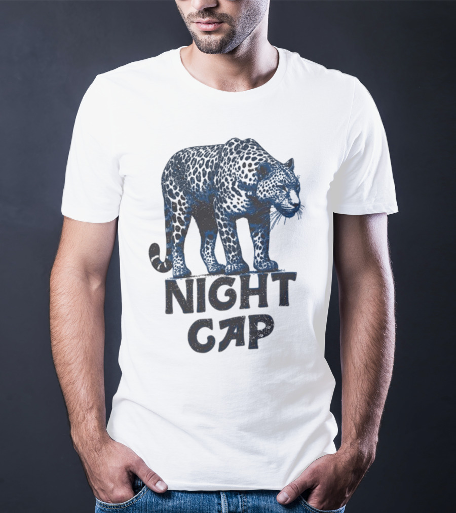 Night Cap Eighty Four Vintage Cat T-Shirt