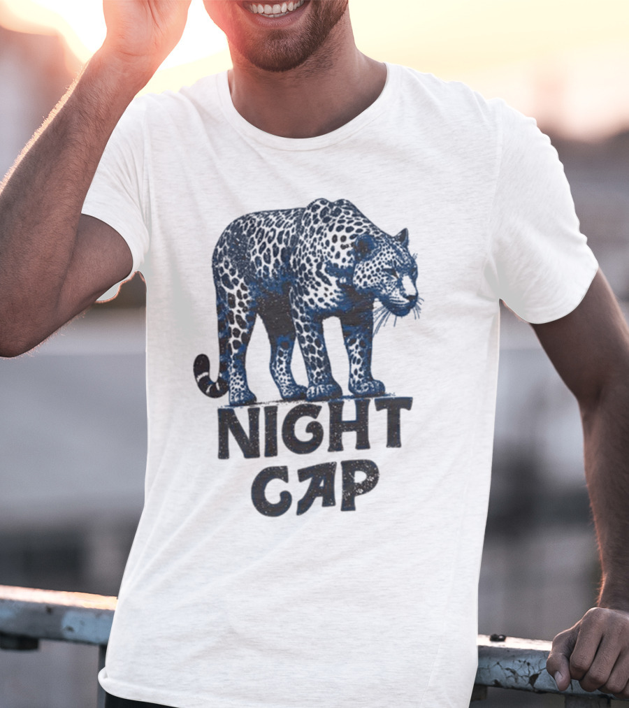 Night Cap Eighty Four Vintage Cat T-Shirt
