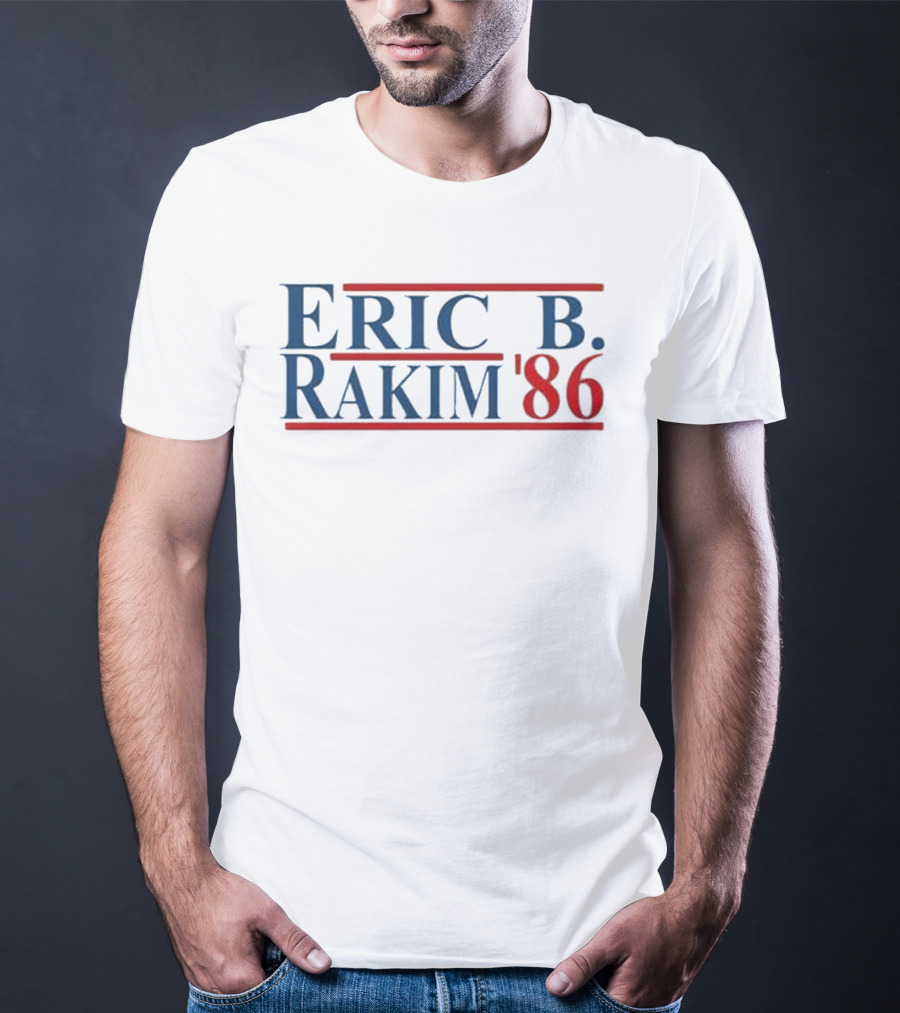 Eric B Rakim 86 Retro Hip Hop Legacy T-Shirt